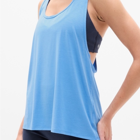 Athleta With Ease Racerback Tank Top - Misty Blue | NWT | Sz S - Picture 3 of 3
